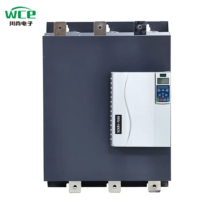 5.5KW-800KW Sisäänrakennettu ohitus pehmeä aloittelija Vaihda EMX3